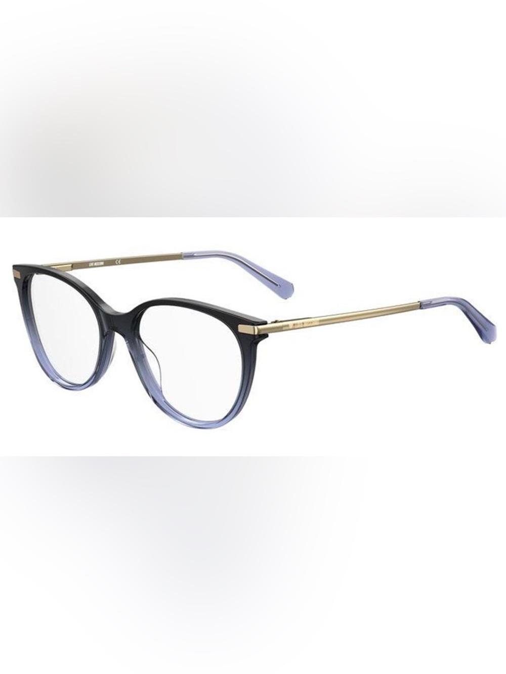Moschino Love MOL570 Ombré Glasses Frames 52mm Round Cat Eye